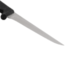 Dexter Russell P155WHG 5" Boning Knife w/ Soft Black Rubber Handle, Carbon Steel thumbnail 4