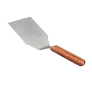 Dexter Russell 85859 5"x4" Hamburger Turner w/ Rosewood Handle, Stainless Steel thumbnail 3