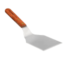 Dexter Russell 85859 5"x4" Hamburger Turner w/ Rosewood Handle, Stainless Steel thumbnail 5