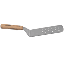 Dexter Russell P2386C-8 8"x3" Perforated Turner w/ Beech Handle, Carbon Steel thumbnail 3