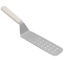 Dexter Russell PS286-8 SANI-SAFE® 8"x 3" Perforated Turner w/ Polypropylene White Handle, Stainless Steel thumbnail 2
