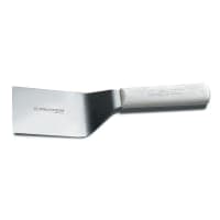 Dexter Russell S285-3 SANI-SAFE® 4"x3" Hamburger Turner w/ Polypropylene White Handle, Stainless Steel thumbnail 2