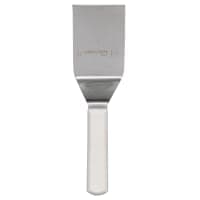 Dexter Russell S285-3 SANI-SAFE® 4"x3" Hamburger Turner w/ Polypropylene White Handle, Stainless Steel thumbnail 3