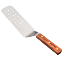 Dexter Russell PS8698PCP 8"x3" Perforated Turner w/ Rosewood Handle, Stainless Steel thumbnail 4