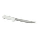 Dexter Russell SG142-8TE-PCP 8" Slicer w/ Soft White Rubber Handle, Carbon Steel thumbnail 4