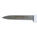 Dexter Russell SG104-PCP 3 1/4" Paring Knife w/ Soft White Rubber Handle, Carbon Steel thumbnail 4