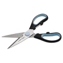 Dexter Russell SGS01B-CP Poultry Shears w/ Soft White Rubber Handle, Carbon Steel thumbnail 3