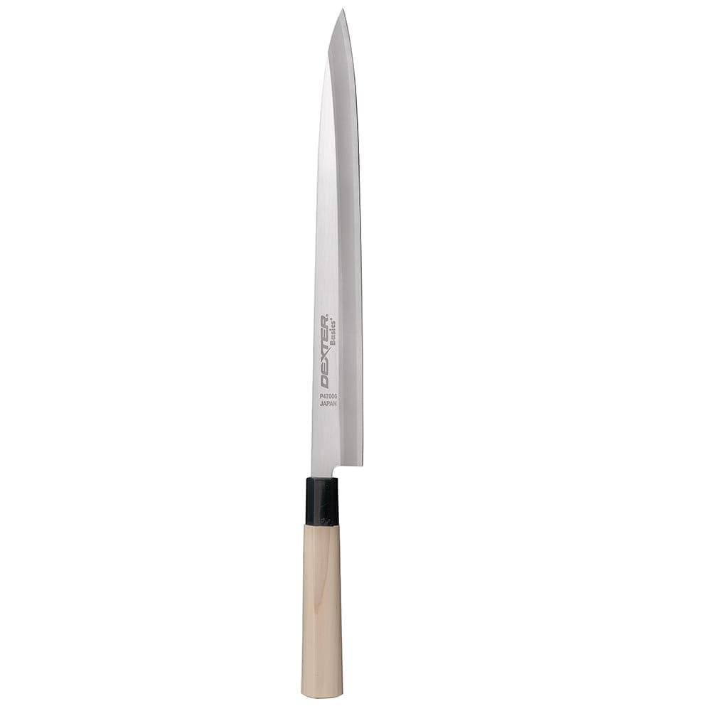 Dexter Russell P47006 12" Sashimi Knife w/ Magnolia Wood Handle, Stainless Steel