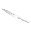 Dexter Russell P94801 8" Chef's Knife w/ Polypropylene White Handle, Carbon Steel thumbnail 2
