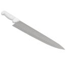 Dexter Russell P94806 12" Chef's Knife w/ Polypropylene White Handle, Carbon Steel thumbnail 2