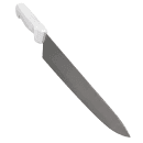 Dexter Russell P94806 12" Chef's Knife w/ Polypropylene White Handle, Carbon Steel thumbnail 3