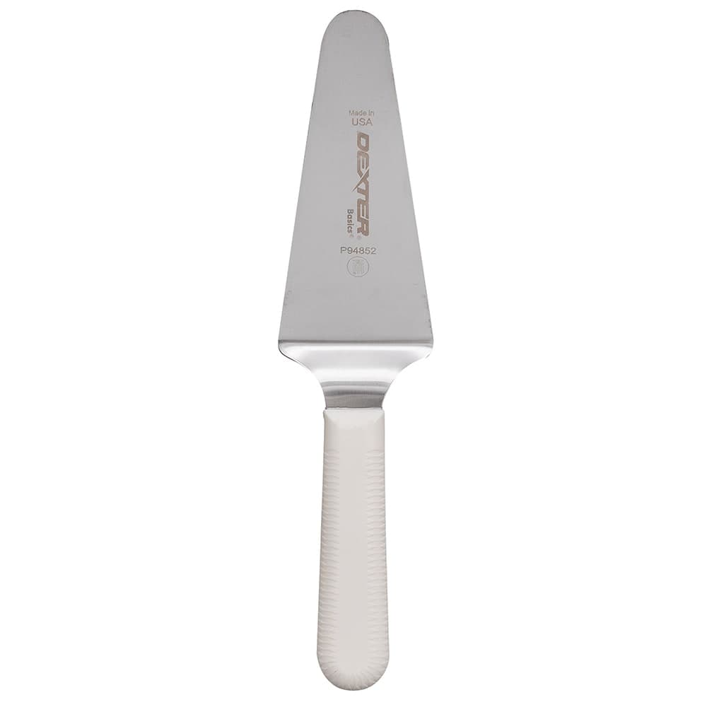 Dexter Russell P94852 4 1/2" x 2 1/4" Pie Knife w/ Polypropylene Handle, Stainless Steel