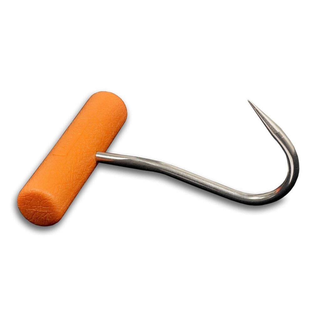 Dexter Russell T325 PCTR 4" Center Pull Hook,  1/4" dia., Round Handle