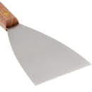 Dexter Russell L4504 3" Griddle Scraper w/ Walnut Handle, Carbon Steel thumbnail 4