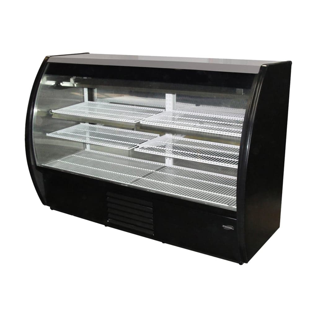 Fogel MIRAGE-4-DC-HC-G 48 1/2" Full Service Bakery Display Case w/ Curved Glass - (3) Levels, 115v