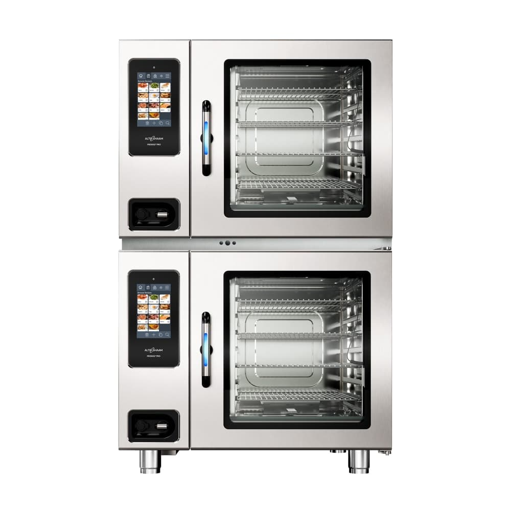 Alto-Shaam 7-20G PRO OVER 7-20G PRO Double Full-Size Combi Oven, Boilerless, Natural Gas