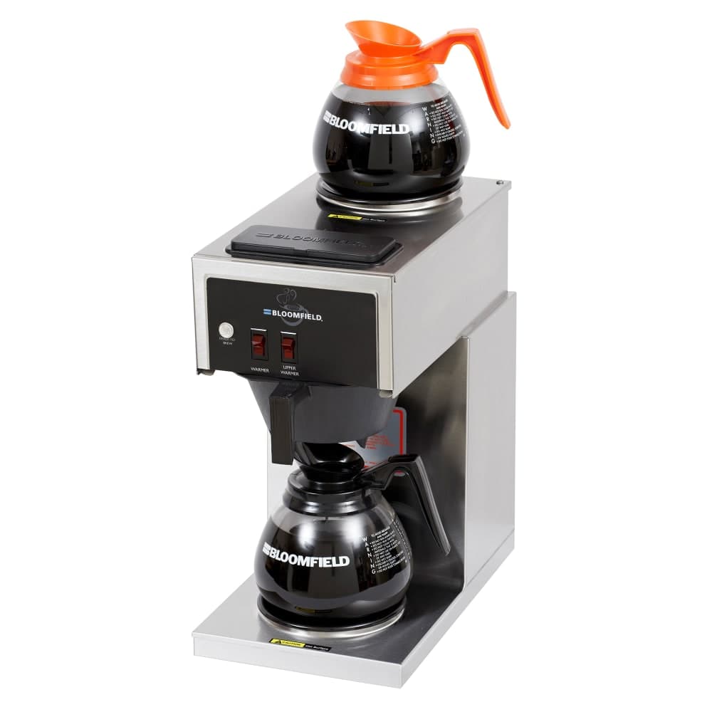 Bloomfield 8543-D2 Low Volume Decanter Coffee Maker - Pourover, 1/2 gal/hr, 120v