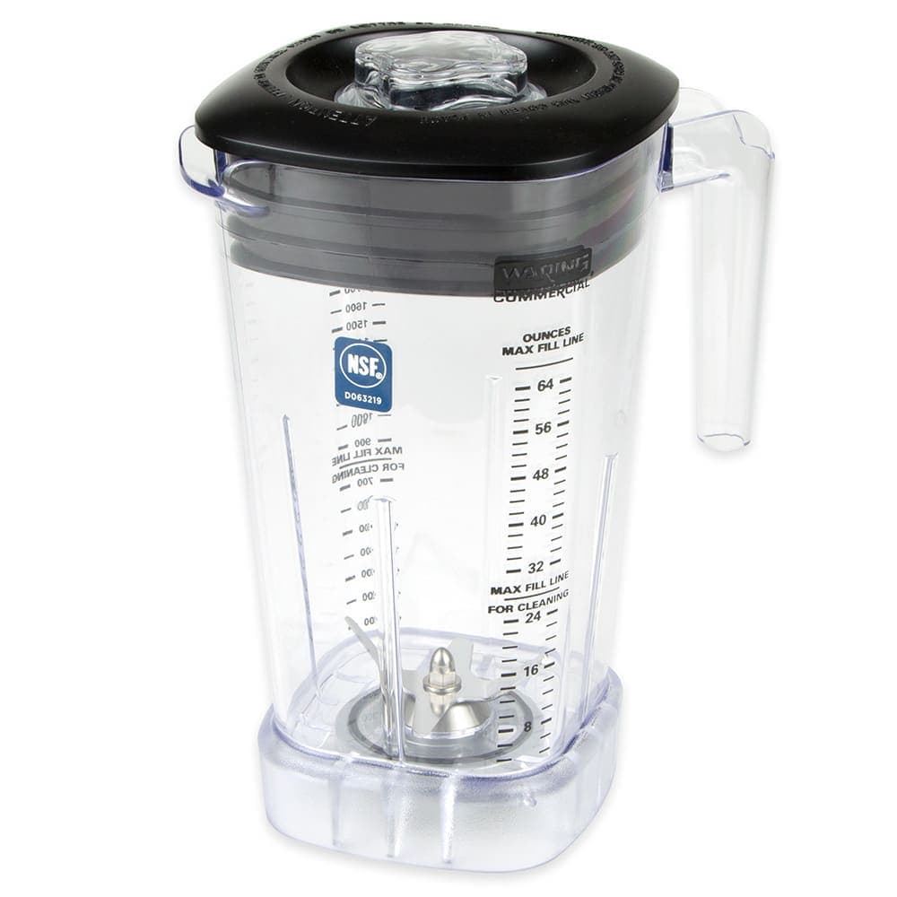 Waring CAC95 64 oz Copolyester Blender Container for MX Series w/ Lid, BPA-Free
