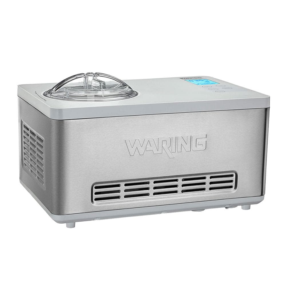 Waring WCIC20 2 qt Electric Ice Cream Maker - Stainless, 120v