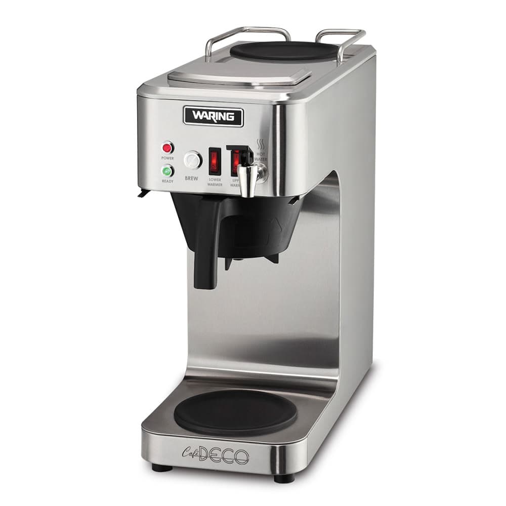 Waring WCM50P Medium Volume Decanter Coffee Maker - Automatic, 3 9/10 gal/hr, 120v