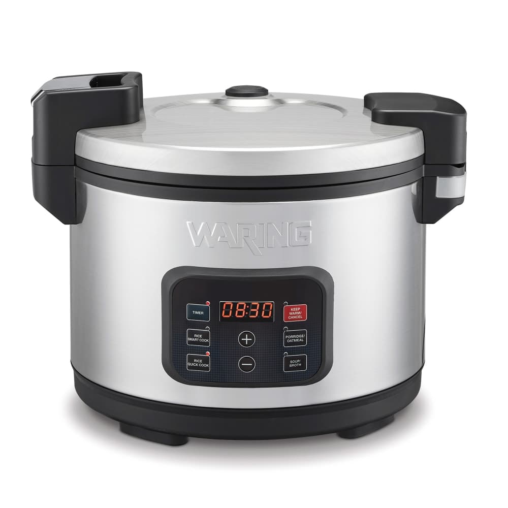 Waring WRC40 40 Cup Electric Rice Cooker/Warmer w/ Digital Controls, 120v
