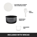 Waring WRC40 40 Cup Electric Rice Cooker/Warmer w/ Digital Controls, 120v thumbnail 12