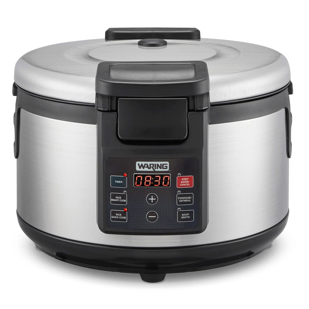 Waring WRC60 60 Cup Electric Rice Cooker/Warmer w/ Digital Controls, 120v
