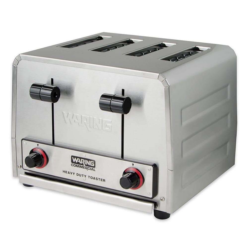 Waring WCT800RC Slot Toaster w/ 4 Slice Capacity & 1 1/8"W Product Opening - 120v