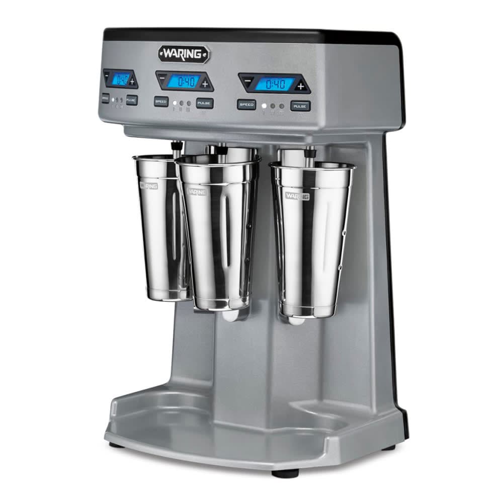 Waring WDM360TX Countertop Drink Mixer w/ (3) Spindles & (3) Speeds, 120v