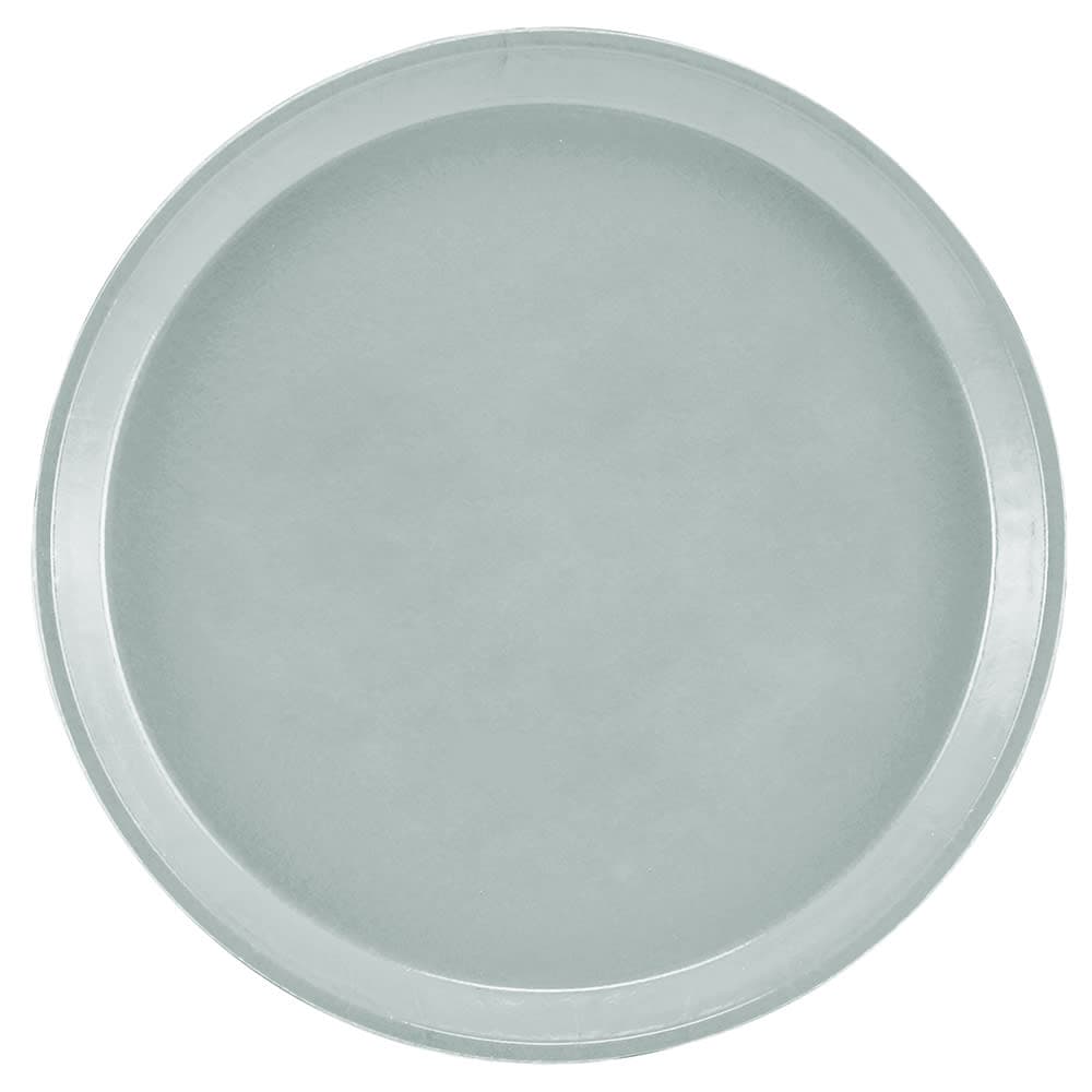 Cambro 1000107 10" Round Serving Camtray - Fiberglass, Pearl Gray