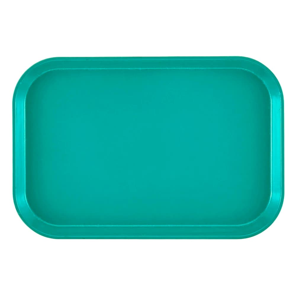Cambro 1015MT140 Rectangular Market Display Tray - 10 1/8" x 15" x 3/4", Green