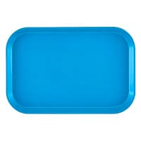 Cambro 1015MT148 Rectangular Market Display Tray - 10 1/8" x 15" x 3/4", White thumbnail 4