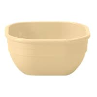 Cambro 10CW110 9 2/5 oz Square Plastic Bowl, Black thumbnail 2