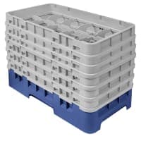 Cambro 10HS1114151 Camrack Glass Rack - (6)Extenders, 10-Compartments, Soft Gray thumbnail 8