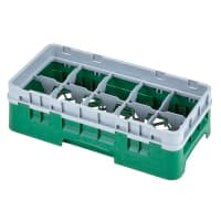 Cambro 10HS318416 Camrack Glass Rack with Extender - 10 Compartments, Cranberry thumbnail 4