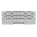 Cambro 10HS434151 Camrack Glass Rack - (2)Extenders, 10 Compartments, Soft Gray thumbnail 2