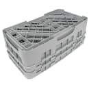 Cambro 10HS434151 Camrack Glass Rack - (2)Extenders, 10 Compartments, Soft Gray thumbnail 5