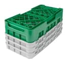 Cambro 10HS638119 Camrack Glass Rack - (3)Extenders, 10 Compartments, Sherwood Green thumbnail 5