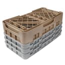 Cambro 10HS638184 Camrack Glass Rack - (3)Extenders, 10 Compartments, Beige thumbnail 5
