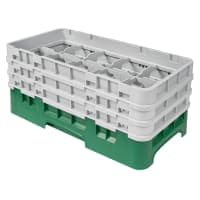 Cambro 10HS638186 Camrack Glass Rack - (3)Extenders, 10 Compartments, Navy Blue thumbnail 2