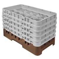 Cambro 10HS958119 Camrack Glass Rack - (5)Extenders, 10 Compartments, Sherwood Green thumbnail 2