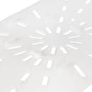 Cambro 10PPD190 Drain Shelf - Full-Size, Translucent thumbnail 6