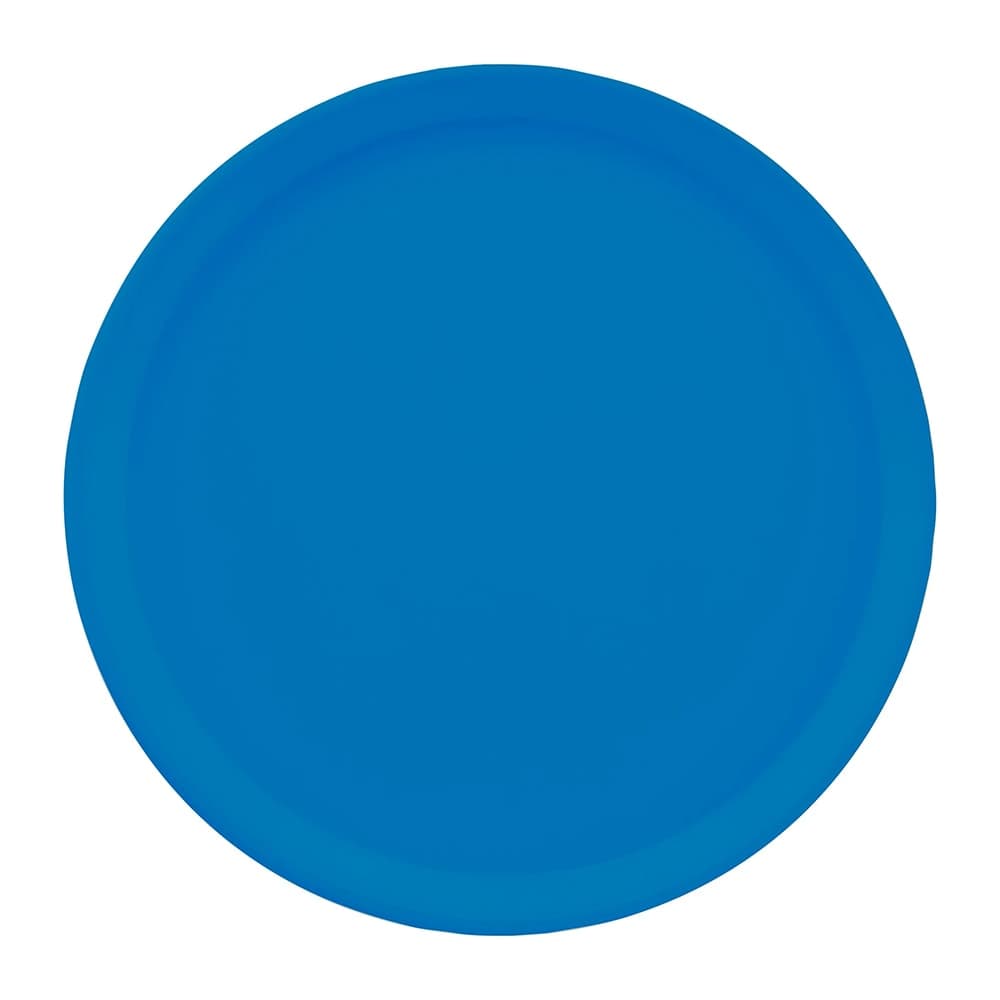 Cambro 1200105 12" Round Serving Camtray - Fiberglass, Horizon Blue