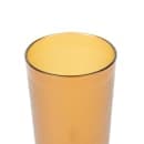 Cambro 1200P2153 12 3/5 oz Amber Textured Plastic Tumbler thumbnail 2