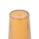 Cambro 1200P2153 12 3/5 oz Amber Textured Plastic Tumbler thumbnail 3