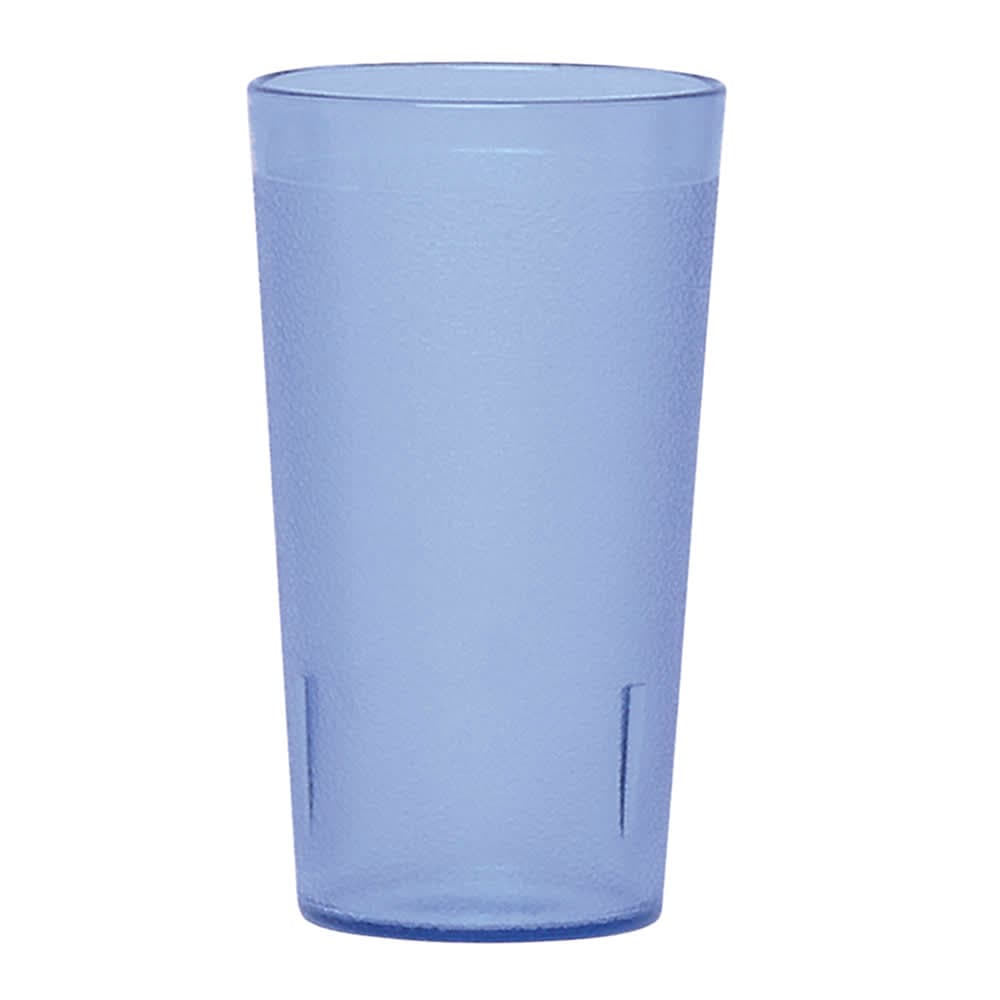 Cambro 1200P2401 12 3/5 oz Slate Blue Textured Plastic Tumbler