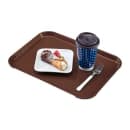 Cambro 1216FF167 Plastic Fast Food Tray - 16 1/10" L x 11 4/5"W, Brown thumbnail 2