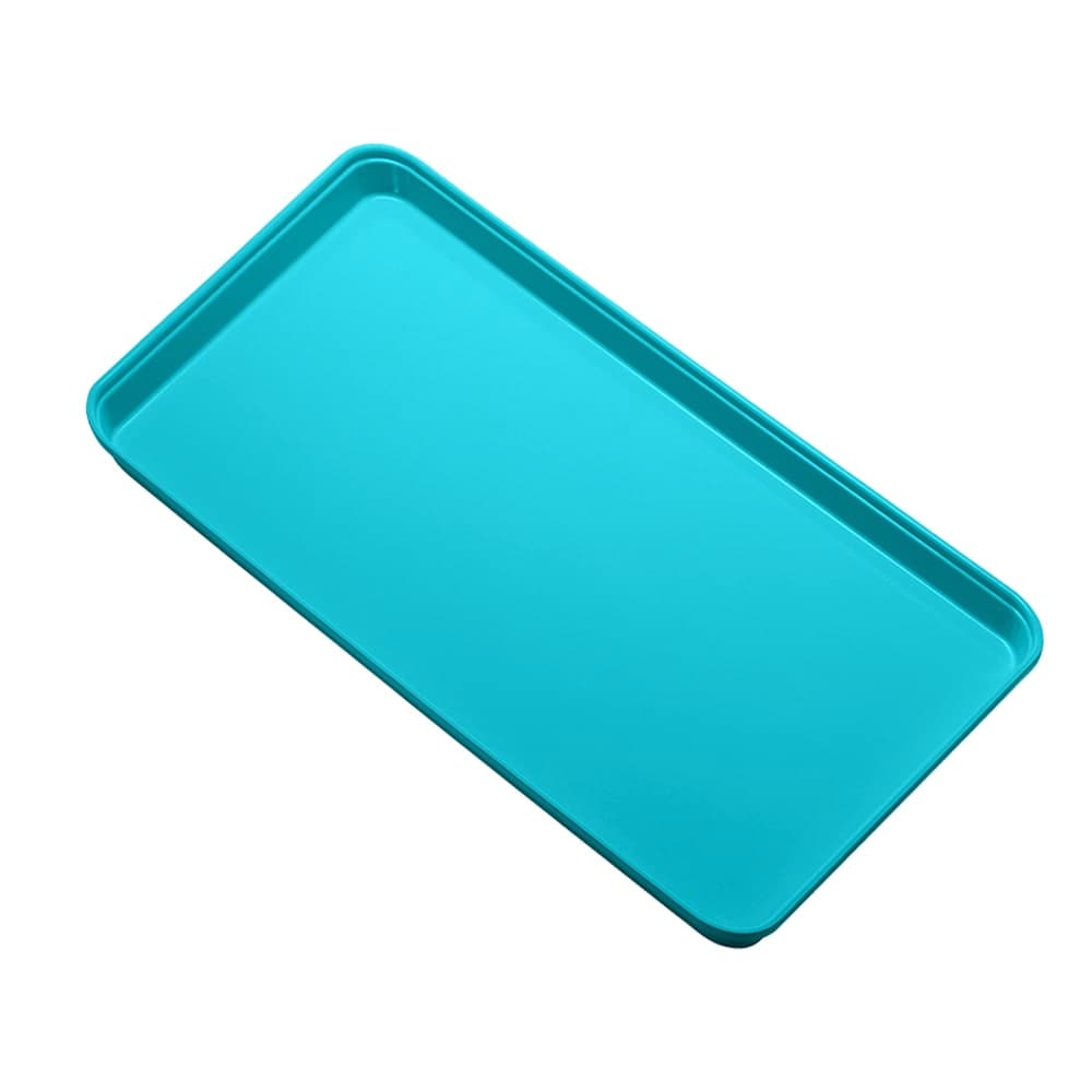 Cambro 1224MT140 Rectangular Market Display Tray - 12 7/16" x 24" x 3/4", Green