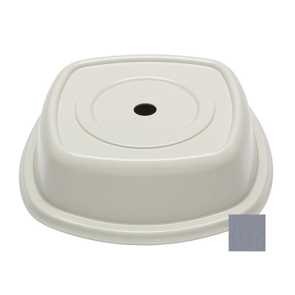 Cambro 124VS191 12 1/4" Round Versa Plate Cover - Granite Gray