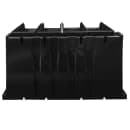 Cambro 12RS12110 Condiment Organizer w/ (12) Bins - Black thumbnail 5